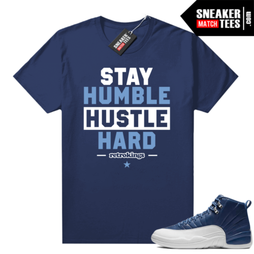 Indigo max Jordan 12 matching tee