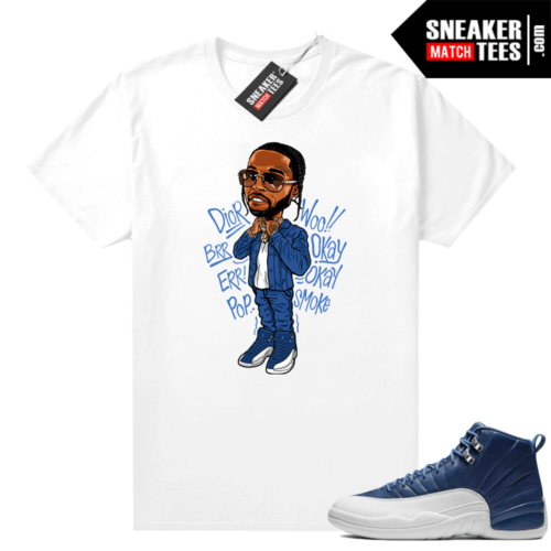 Ariss-eu Sneaker Match Jordan 12 Indigo tees