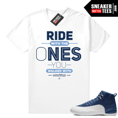 Jordan match tees Indigo 12s