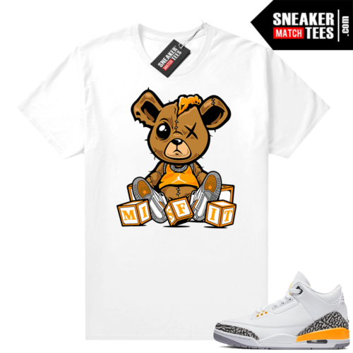 Jordan sneaker tees Laser Orange 3s