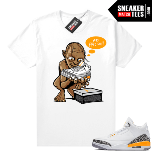 Sneaker shirts Jordan 3 Laser Orange