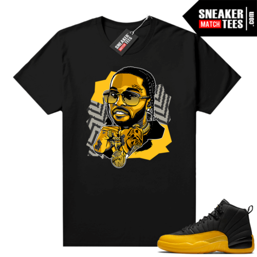 T shirt to match University Gold 12s