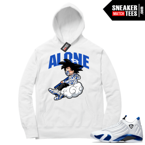 Hyper Royal 14s Match Hoodie Alone