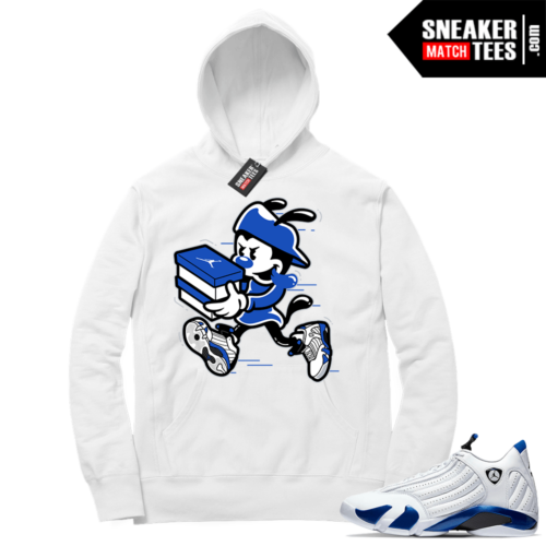 Hyper Royal 14s Match Hoodie Double Up