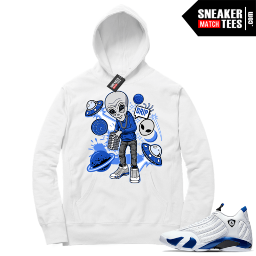 Hyper Royal 14s Match Hoodie Drip Invasion