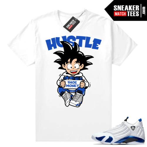 Hyper Royal 14s Match Tee Sneaker Hustle