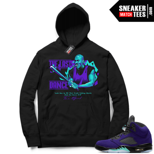 Sneaker Match Alternate Grape 5s Hoodie