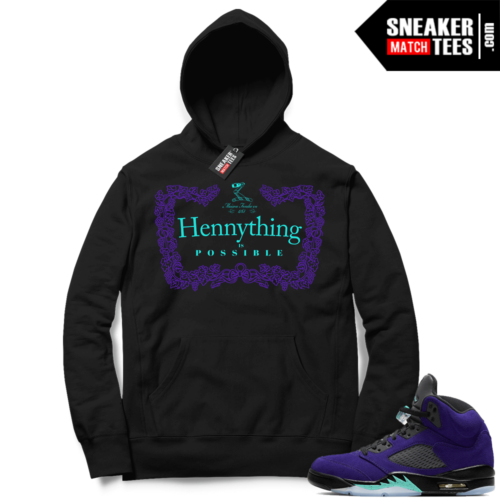 Jordan BCFC Hoodies Alternate Grape 5s