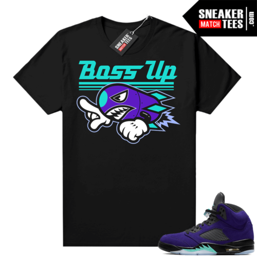 Air Jordan 5 sneaker tees Alternate Grape