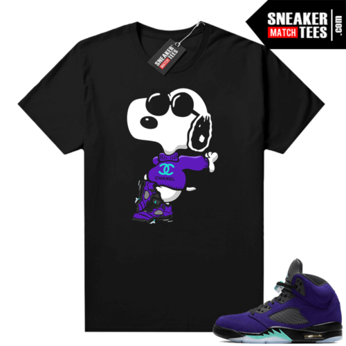 Match Jordan 5 Alternate Grape