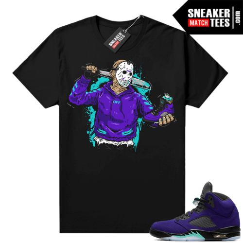 Jordan match shirts Alternate Grape 5s