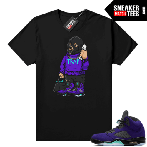 Alternate Grape Jordan paris 5 shirts