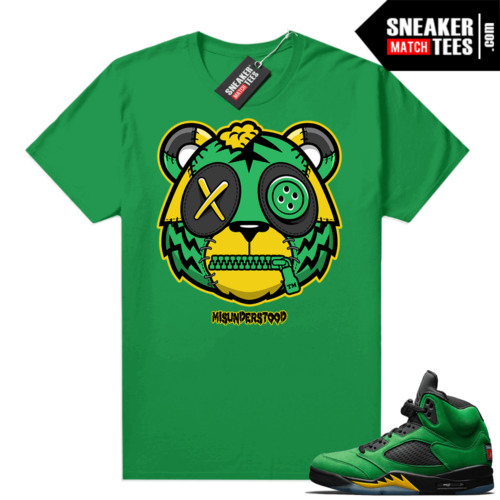 Misunderstood Tiger ™ Oregon 5s Green Runtrendy Sneakers Sale Online