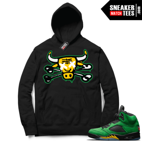 Jordan match sneaker hoodie Oregon 5s