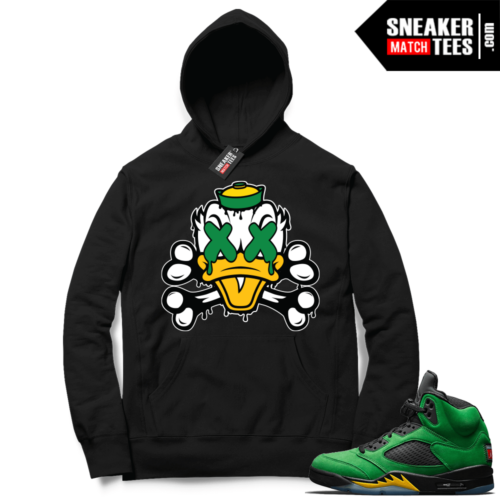 Jordan sneaker hoodies Oregon 5s