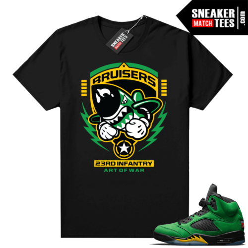 Jordan 5 Oregon Sneaker shirt