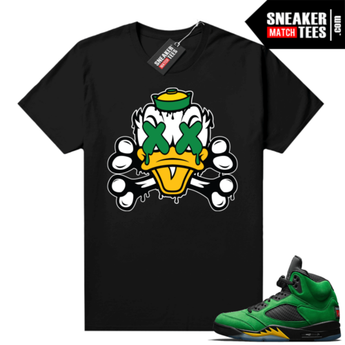 Jordan More sneaker tees Apple Green 5s