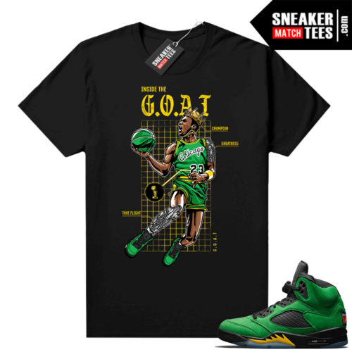 Sneaker shirts Apple Green 5s