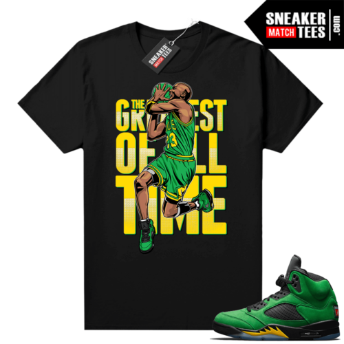 Oregon 5s sneaker shirts