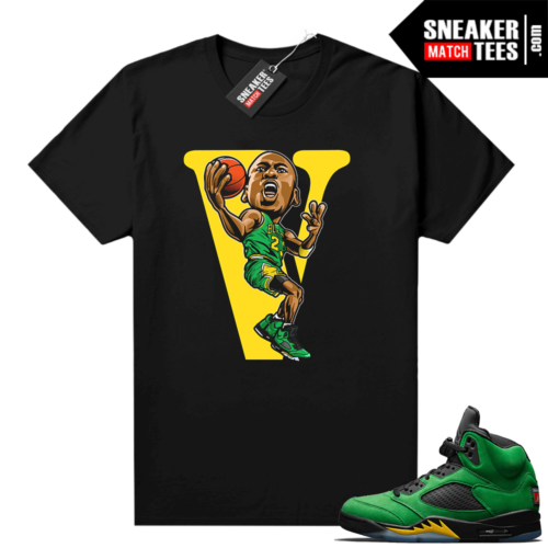 Sneaker tees Apple Green 5s