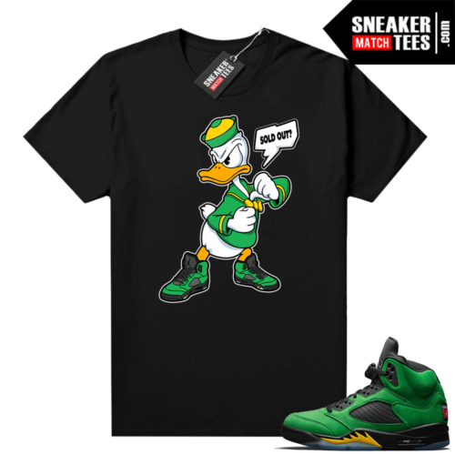 Sneaker tees Oregon 5s