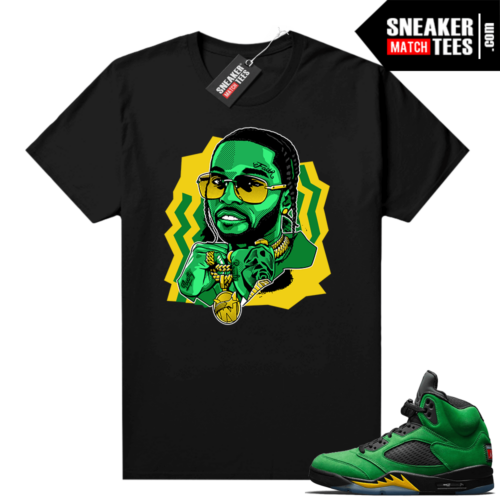 Sneaker shirts Apple Green 5s