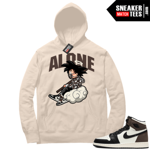 Jordan 1 Mocha Hoodie Sail Alone