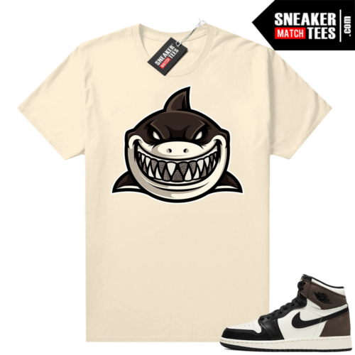 Jordan unveiled 1 Mocha shirts Sail Shark Gang