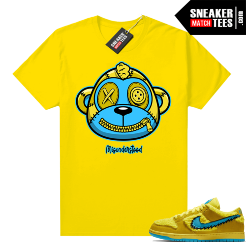 grateful dead yellow bear shirt