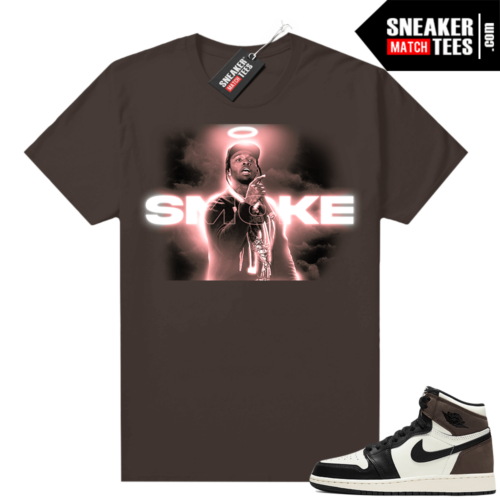 Sneaker tee to match Jordan retro 1 Mocha
