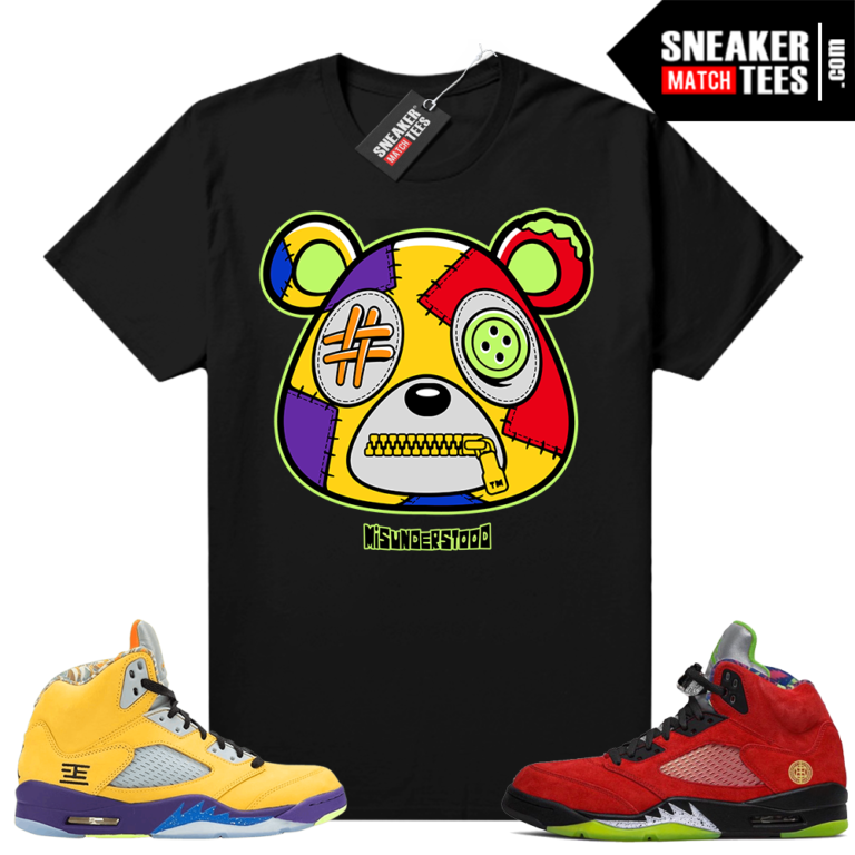 mitch match jordans 5