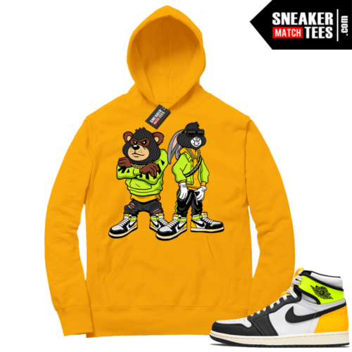 Volt Gold Hoodies to match Jordan westbrook 1 Gold Big Steppas