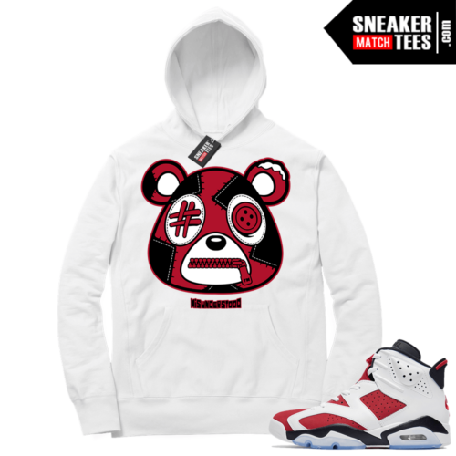 Carmine 6 Hoodie Sneaker Match White Misunderstood Bear