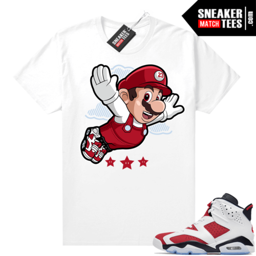 Carmine 6 Shirt Match White Mario Fly