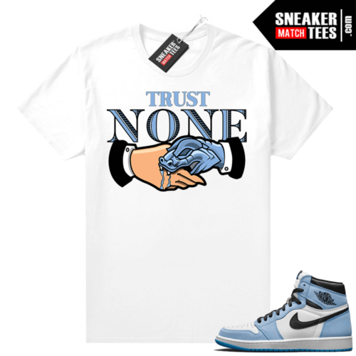 UNC 1s Sneaker tees White Trust None