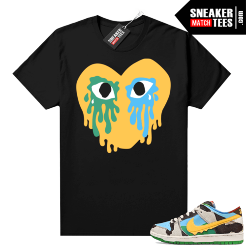 Chunky Dunky Dunks shirt Black Crying Heart