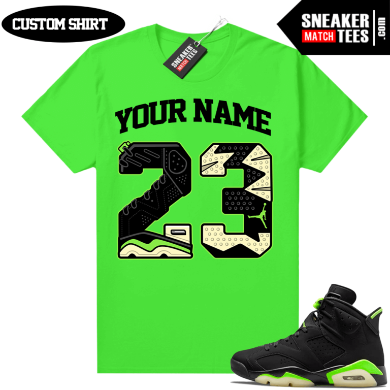 shirts for electric green 6s