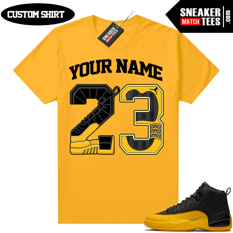 university gold 9 shirt