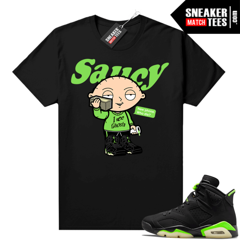 shirts for electric green 6s