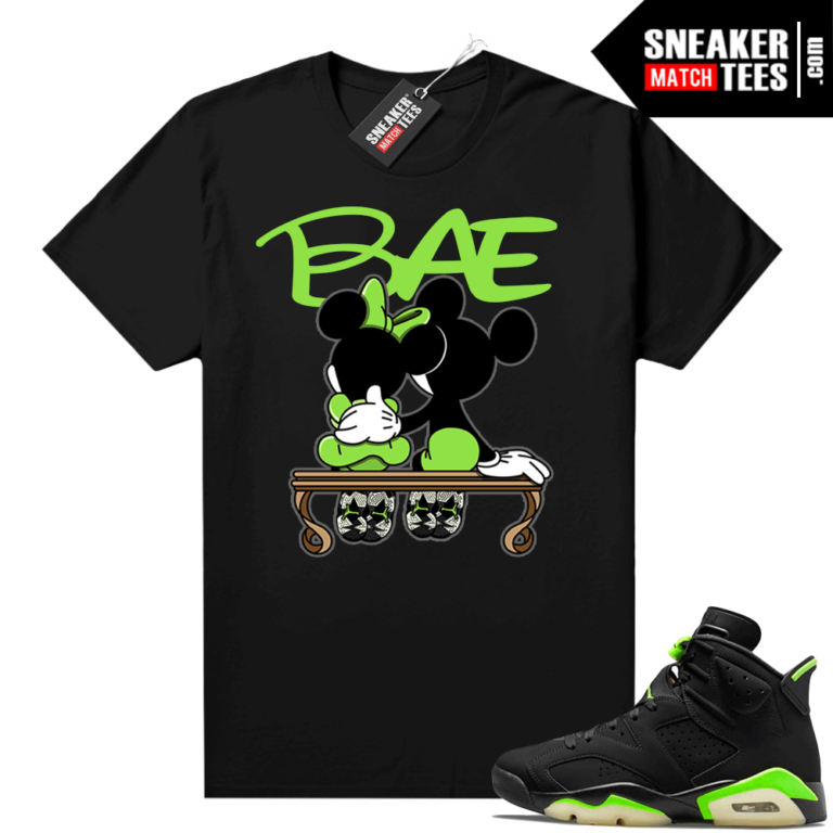 shirts for electric green 6s