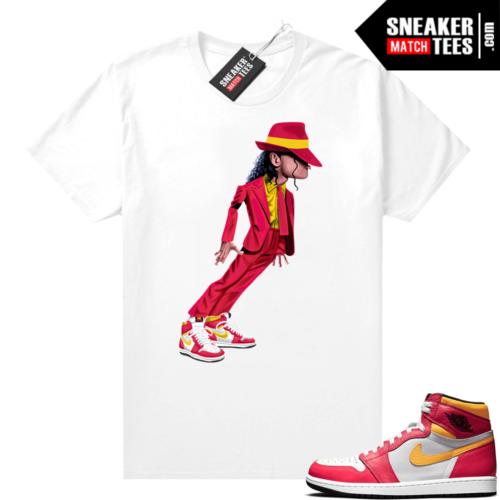 Light Fusion Red 1s Jordan Sneaker Tees Shirts Match Smooth Criminal