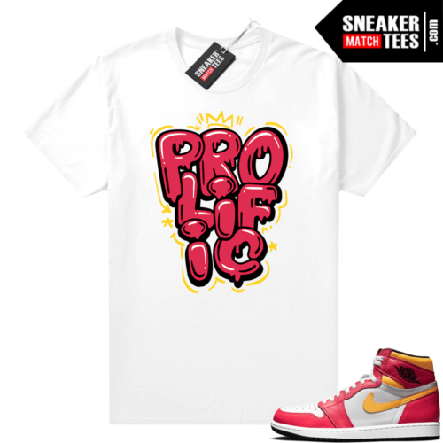 Jordan Air Jordan 1 Low shattered backboard Jordan Sneaker Tees Shirts Match White Prolific Bubble Drip