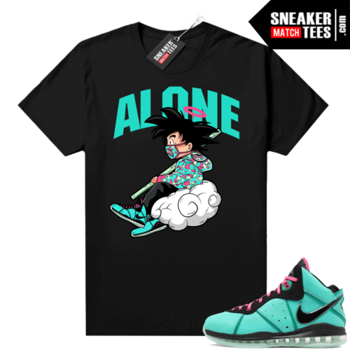 South Beach Lebron 8 Sneaker tees match Alone