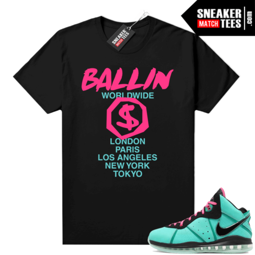 kobe 8 for sale blue Sneaker tees match Black Ballin Worldwide