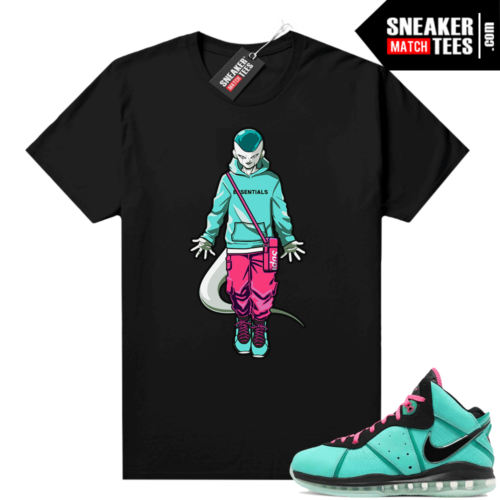 South Beach Lebron 8 Sneaker tees match Black Freiza Hype