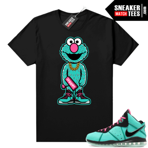 South Beach Lebron 8 Sneaker tees match Drippin Elmo