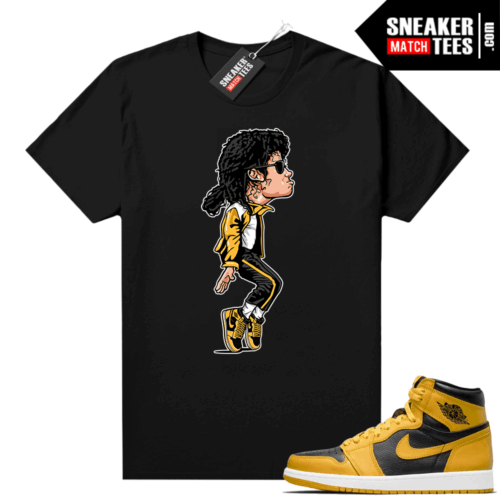 thumbnail interactive-video image 1 of Black Energy T-Shirt – Unisex For Air J1 1 Retro High OG Pollen University Gold Fans 1 of 2