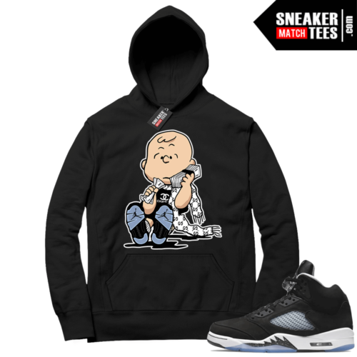 Oreo 5s Jordan Retro Hoodies Match Black Designer Charlie