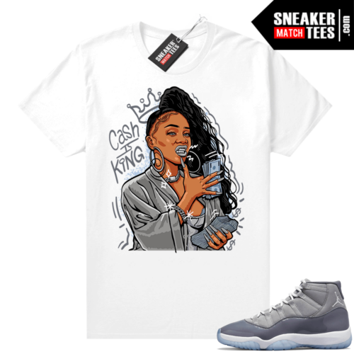 Cool Grey 11 Jordan tuned Urlfreeze Sneakers Sale Online White Cash is King