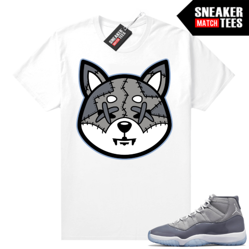 Jordan 11 Cool Grey T shirt SHIBA INU